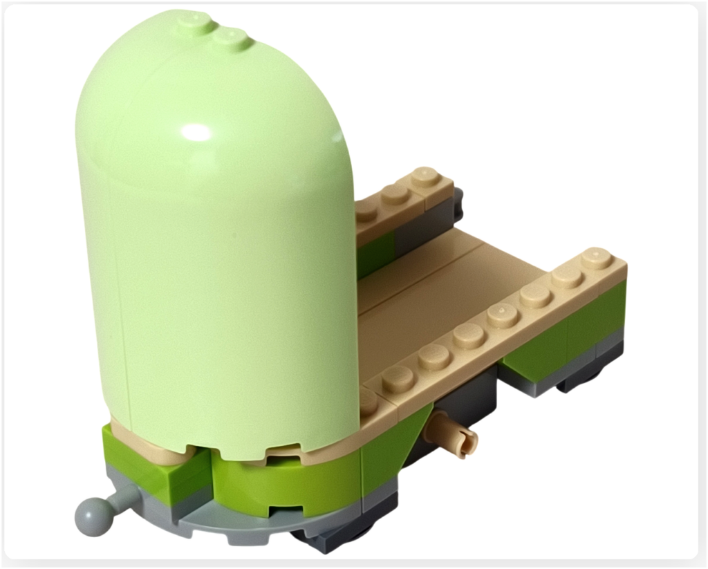レゴ 42695 馬の親子とトレーラー トレーラー フロント カバー ドーム形状
