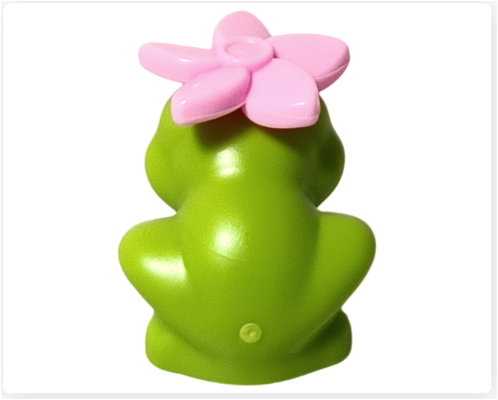レゴ 42695 馬の親子とトレーラー カエル ホッパー 背面 花パーツ