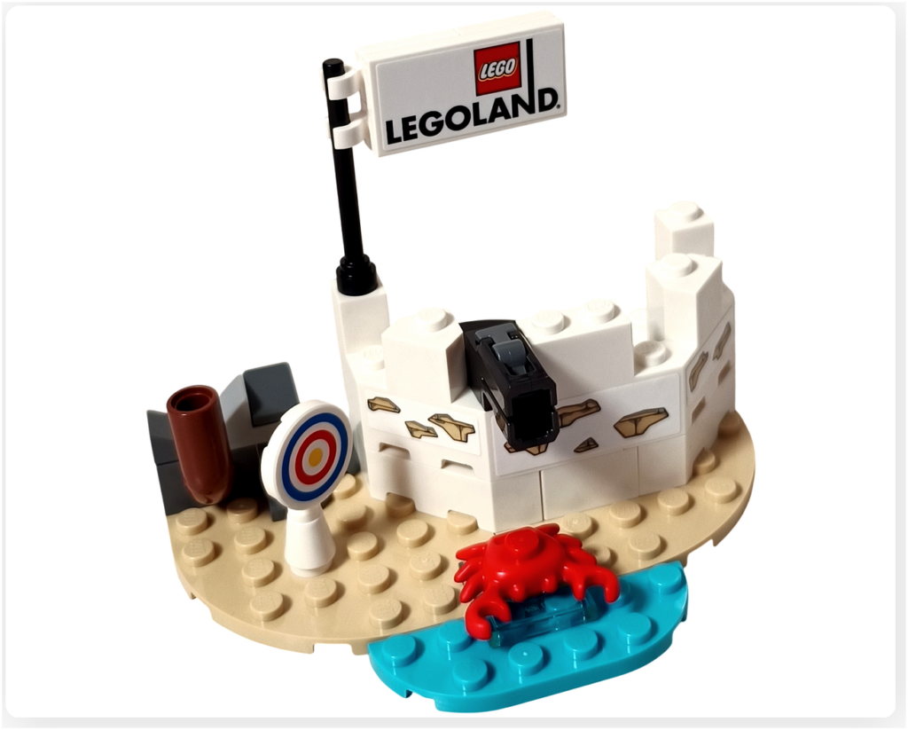 レゴ 40710 パイレーツ スプラッシュ バトル LEGOLAND 旗 パーツ ロゴ