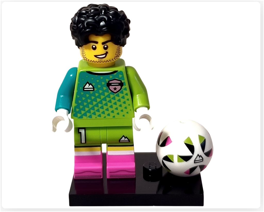 レゴ 71052ミニフィギュアシリーズ29 サッカーのゴールキーパー 完成