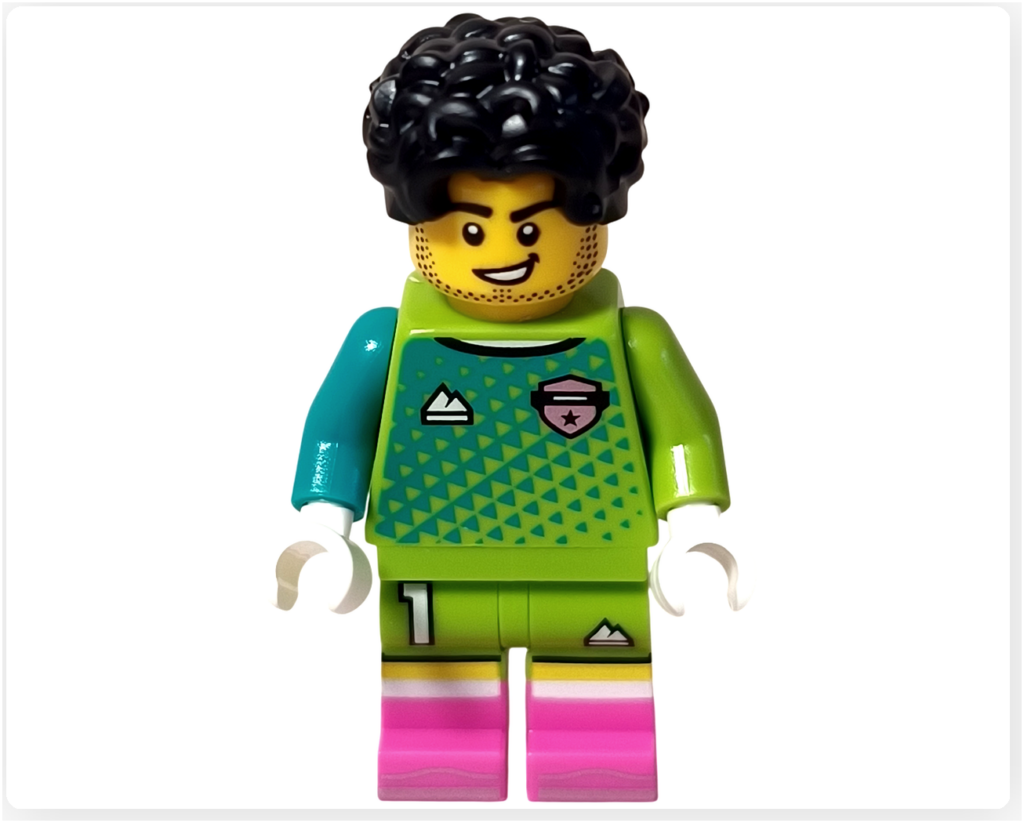 レゴ 71052ミニフィギュアシリーズ29 サッカーのゴールキーパー 正面
