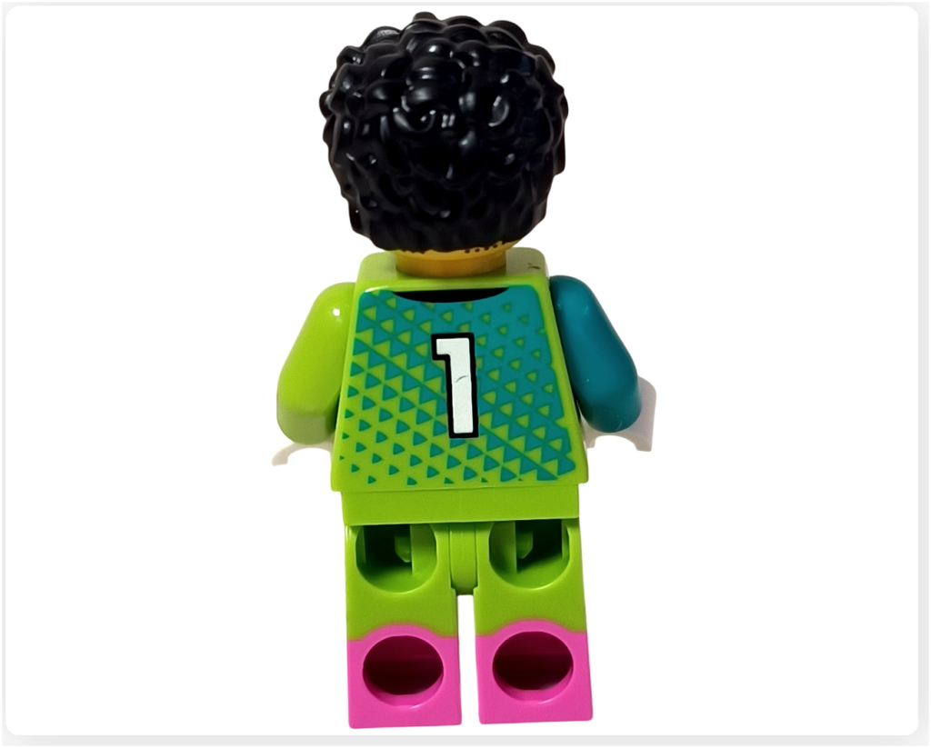 レゴ 71052ミニフィギュアシリーズ29 サッカーのゴールキーパー 背面