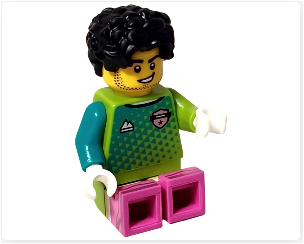 レゴ 71052ミニフィギュアシリーズ29 サッカーのゴールキーパー 座りポーズ