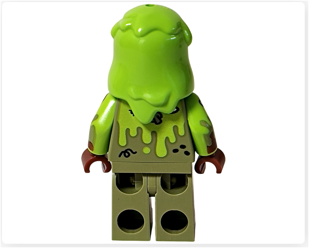 レゴ ミニフィギュア シリーズ29 ゴミばこモンスター 背面