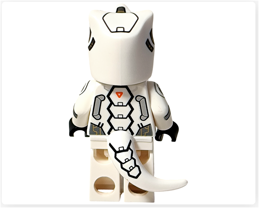 レゴ ミニフィギュア シリーズ29 71052 ロボット T-レックス 背面