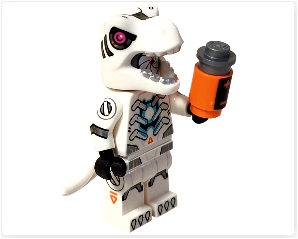 レゴ ミニフィギュア シリーズ29 71052 ロボット T-レックス バッテリーアクセサリー