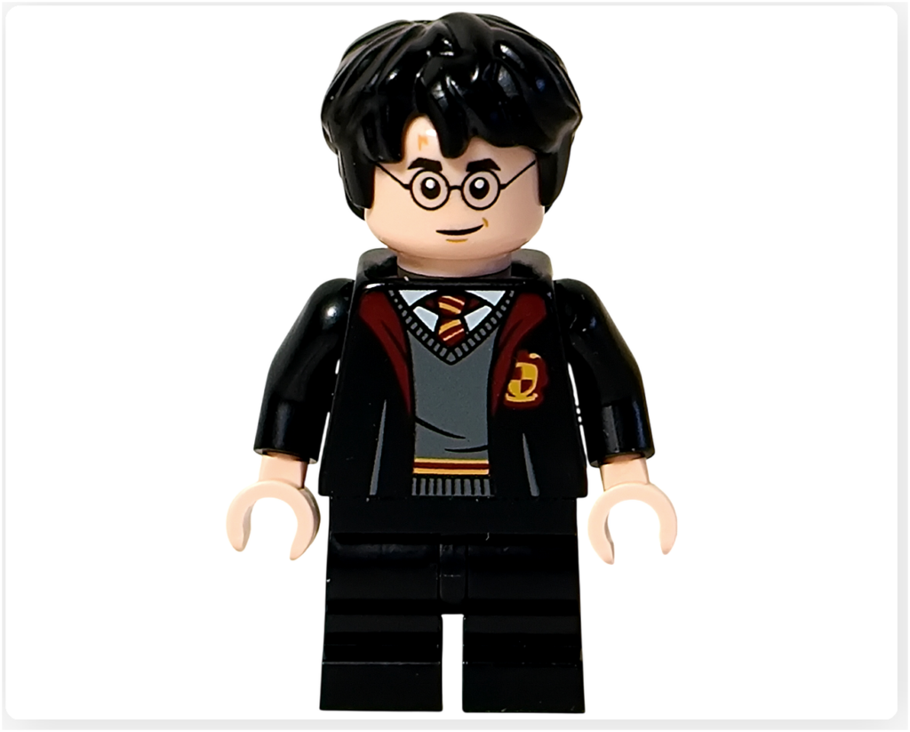 レゴ ハリー・ポッター 76463 ホグワーツ城：医務室 ハリー・ポッター ミニフィグ 正面 グリフィンドール制服姿