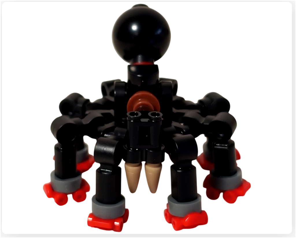 レゴ ハリー・ポッター 76463 ホグワーツ城：医務室 黒い蜘蛛モデル ローラースケート付き 正面