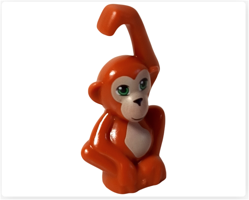 レゴ 41032 エキゾチックジャングル サルのフィギュアが完成