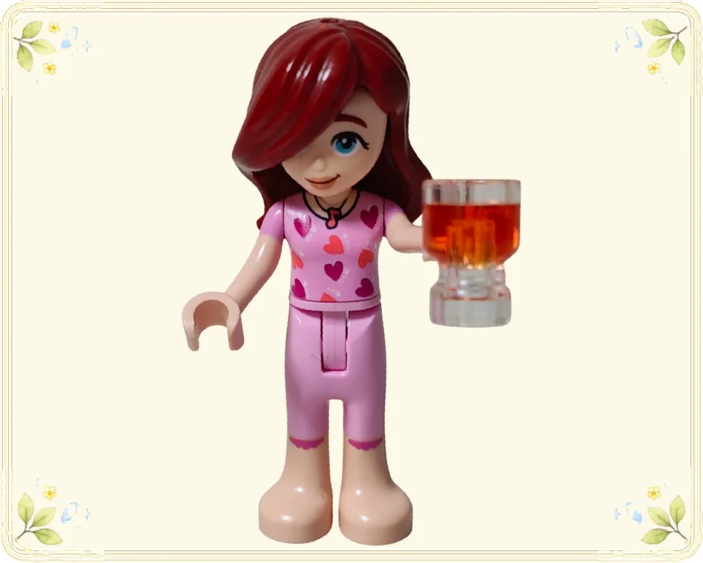 レゴ 41740 透明なグラスに入った飲み物を持つペイズリー