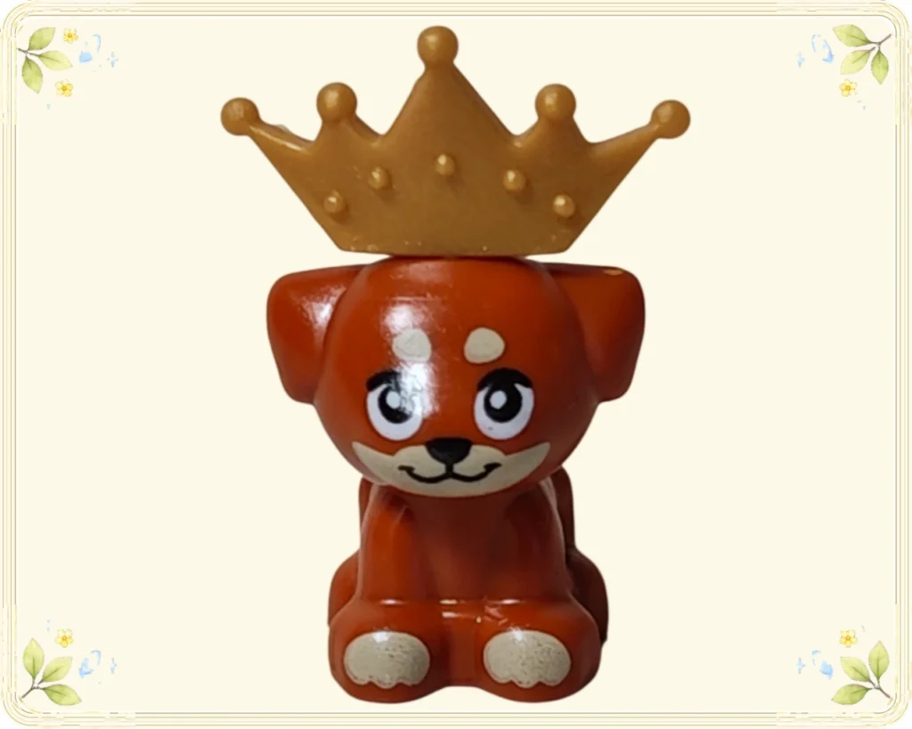 レゴ フレンズ 41740 金色の王冠を付けたアイラの正面