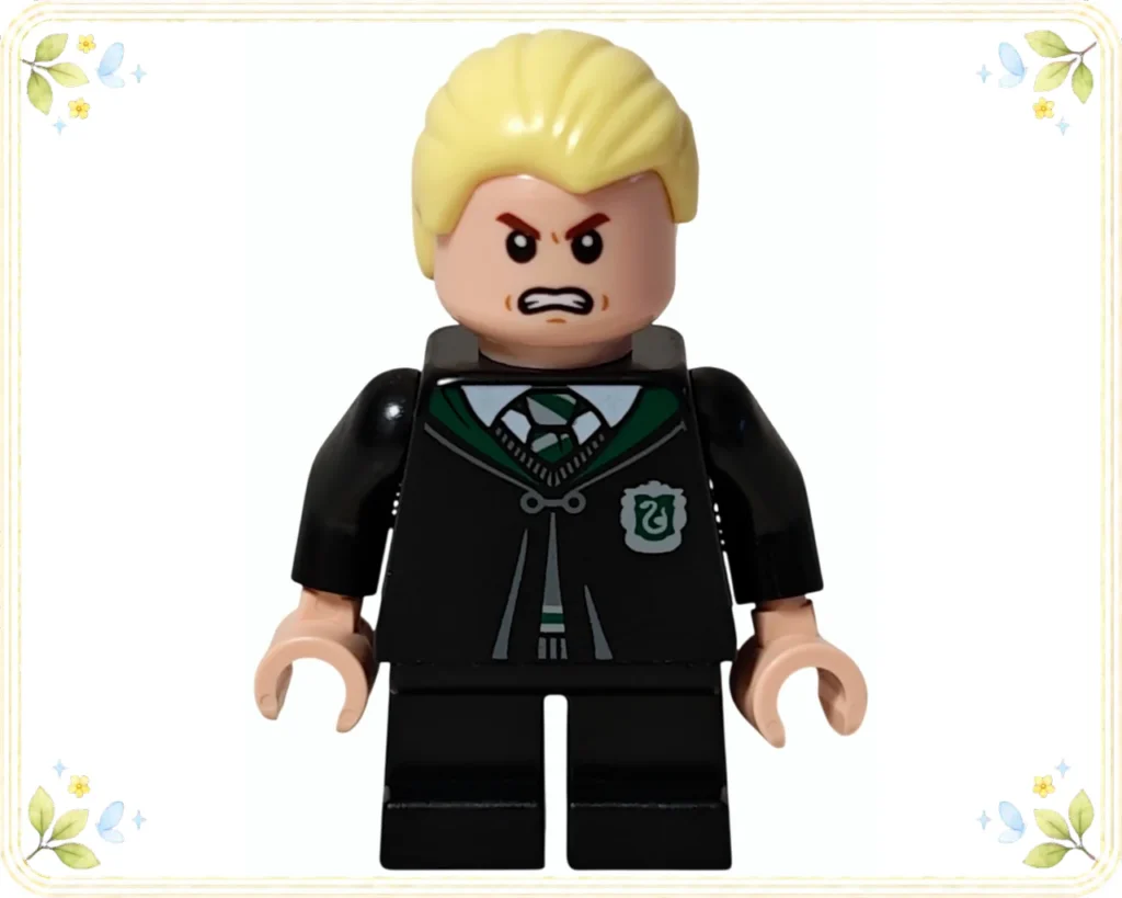 レゴ 76441 ドラコ・マルフォイの口を開いた別表情